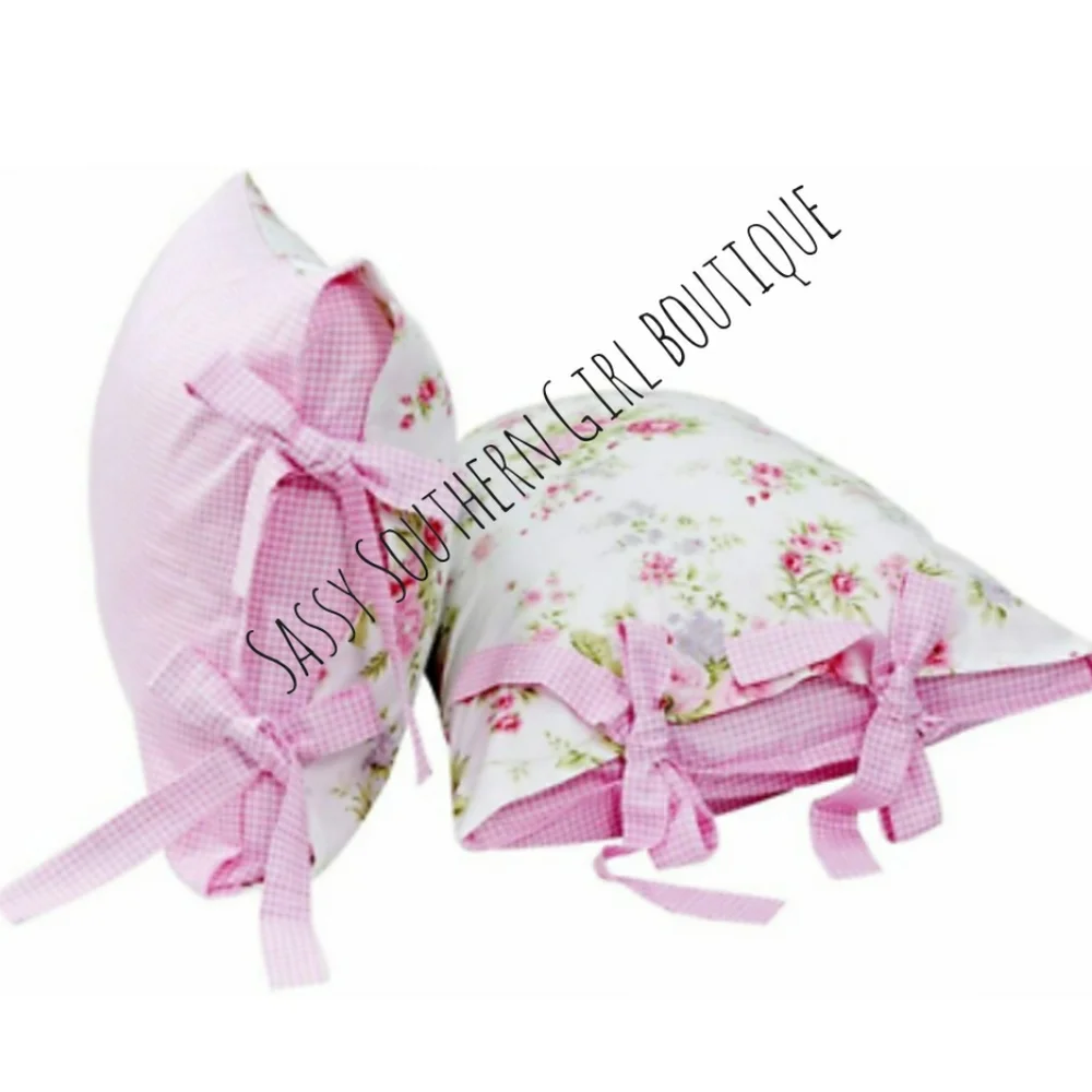 ⭐🆕 Shabby cottage white rose floral cotton duvet cover set